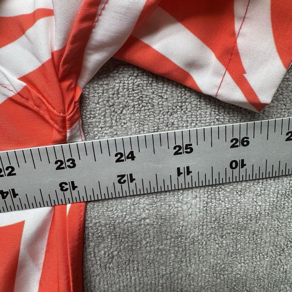 Mifland Camp Shirt Mens Medium Red White Graphic All Over Print Graffiti - Picture 3 of 8